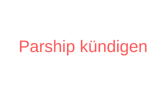 Parship kündigen